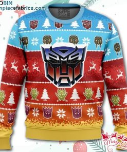 Transformers Ugly Christmas Sweater – AOP Sweater