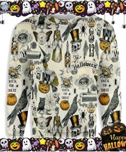 Trickery Halloween Ugly Sweater