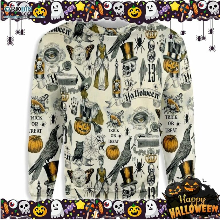Trickery Halloween Ugly Sweater