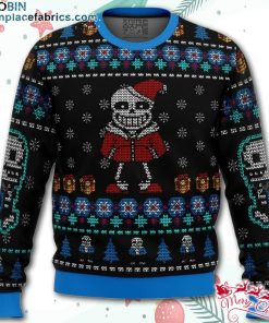 Undertale Sans Ugly Christmas Sweater – AOP Sweater