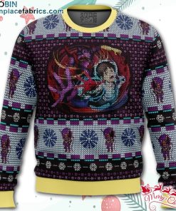 Unit-01 Ikari Shinji Neon Genesis Evangelion Ugly Christmas Sweater – AOP Sweater