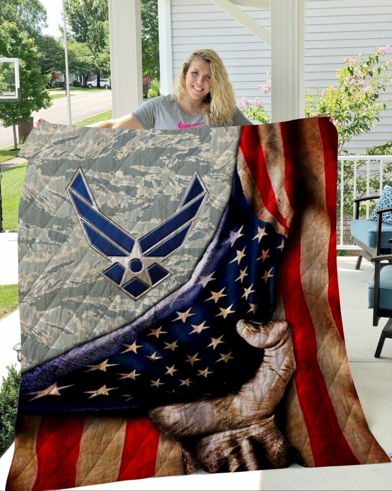 United States Air Force Quilt Blanket