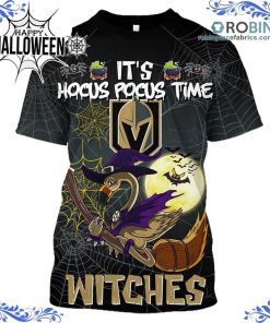 Vegas Golden Knights Halloween Jersey Flamingo Witches Hocus Pocus All Over Print – AOP Shirt