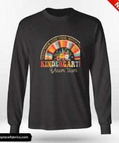 Vibes Team Back To School Teachers Kids Groovy Kindergarten Shirt