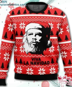 Viva La Navidad Che Guevara Ugly Christmas Sweater – AOP Sweater