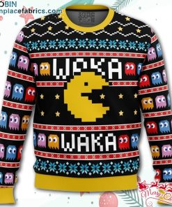 Waka Waka Pac Man Ugly Christmas Sweater – AOP Sweater