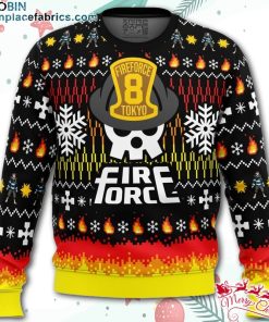 We Didn’t Start the Fire this Christmas Fire Force Ugly Christmas Sweater – AOP Sweater