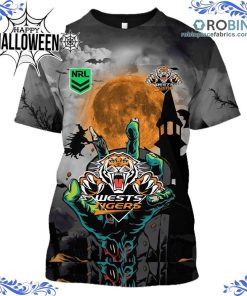 Wests Tigers Halloween Is Coming All Over Print – AOP Shirt