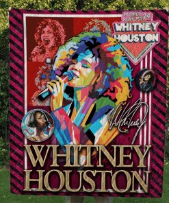 Whitney Houston Quilt & Fleece Blanket