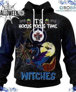 Winnipeg Jets Halloween Jersey Flamingo Witches Hocus Pocus All Over Print – AOP Shirt