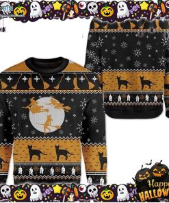 Witch Halloween Ugly Sweater