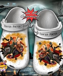 Halloween Clogs – Personalized Witches Hocus Pocus Halloween Horror Crocs Shoes