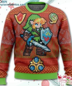 Zelda Link Gems Ugly Christmas Sweater – AOP Sweater