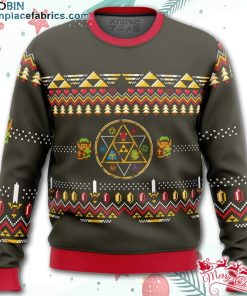 Zelda Rubies Ugly Christmas Sweater – AOP Sweater