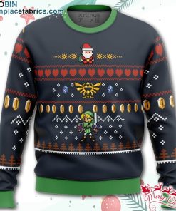 Zelda Santa Link Ugly Christmas Sweater – AOP Sweater