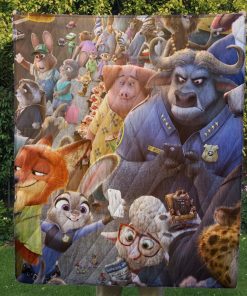 Zootopia Quilt Blanket #1