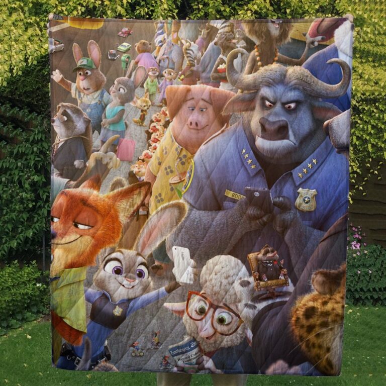 Zootopia Quilt Blanket #1