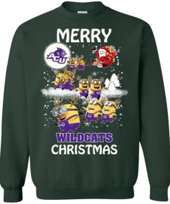 Abilene Christian Wildcats Minion Ugly Christmas Sweater