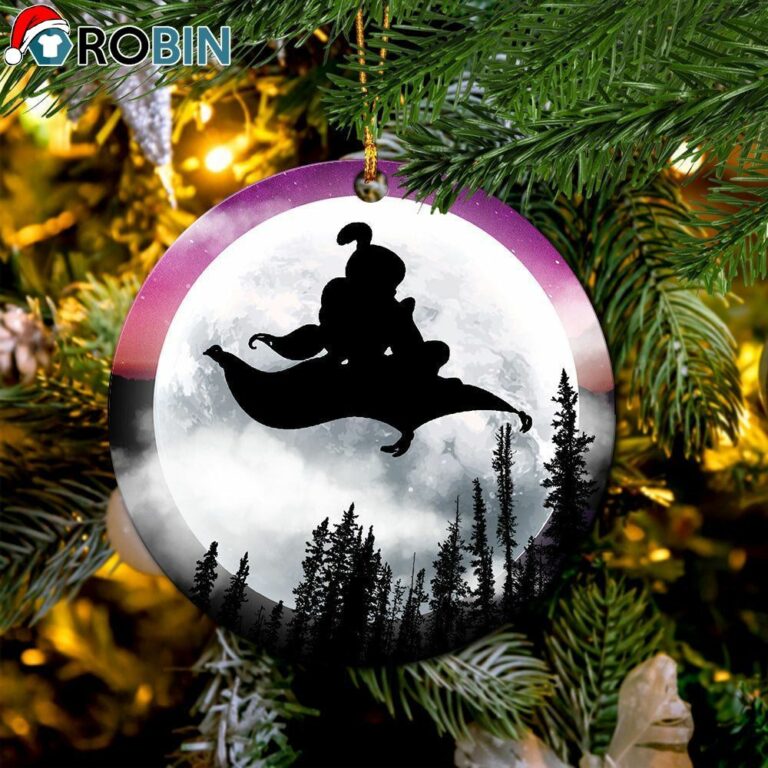 Aladin Moon Night Christmas Ornament