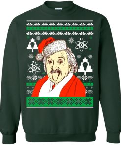 Albert Einstein Ugly Christmas Sweaters Merry Christmas Sweatshirt