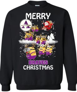 alcorn state braves minion ugly christmas sweatshirt 1 8C4gX