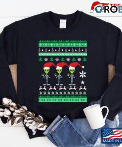 Aliens Ugly Sweatshirt Christmas Sweatshirt