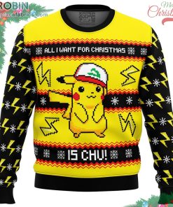 all i want for christmas is chu ugly christmas sweater 232 uOwaV