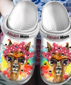Alpaca Mom Crocs Classic Clogs Shoes Mother’s Day Gift