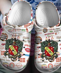 Alpha Gamma Delta Crocs Classic Clogs Shoes