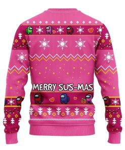 Among Us Merry Sus Ugly Christmas Sweatshirt