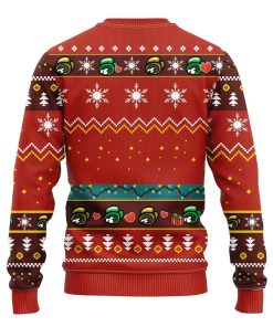 Among Us Red Ugly Christmas Sweatshirt