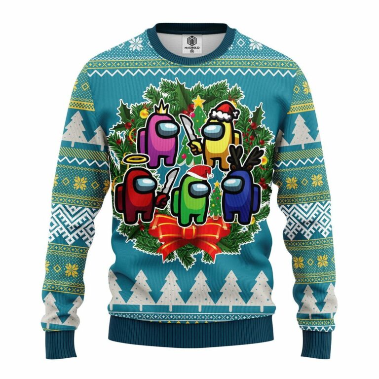 Among Us Winter Ugly Christmas Sweatshirt