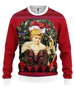 Angel 3 Noel Mc Ugly Christmas Sweatshirt