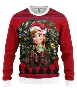 Anna Frozen Noel Mc Ugly Christmas Sweater