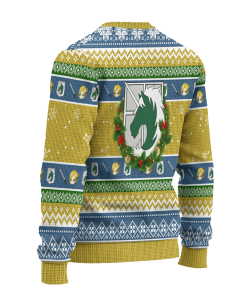 Annie Leonhart Attack on Titan Anime Ugly Christmas Sweater Xmas Gift