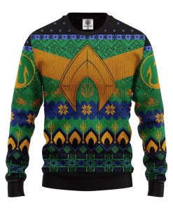 aquaman ugly christmas sweatshirt 1 vhfBb