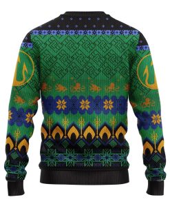Aquaman Ugly Christmas Sweatshirt Aquaman Ugly Christmas Sweatshirt