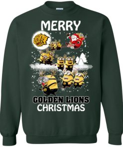 Arkansas-Pine Bluff Golden Lions Minion Ugly Christmas Sweatshirt