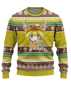 armin arlert attack on titan anime ugly christmas sweater xmas gift 1 BKgTc