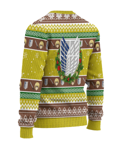 Armin Arlert Attack on Titan Anime Ugly Christmas Sweater Xmas Gift