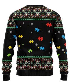 Autism Ugly Christmas Sweatshirt