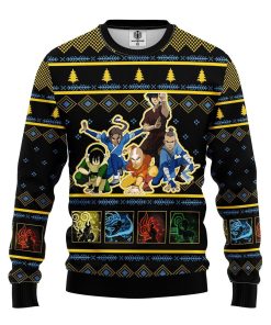 avatar last airbender ugly christmas sweater 1 o1z8ub