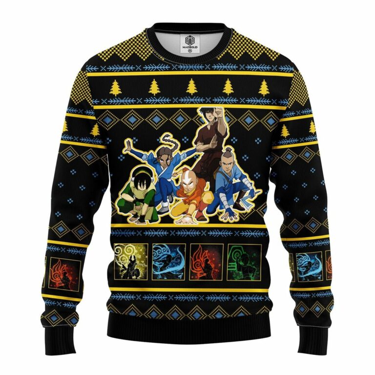Avatar Last Airbender Ugly Christmas Sweater