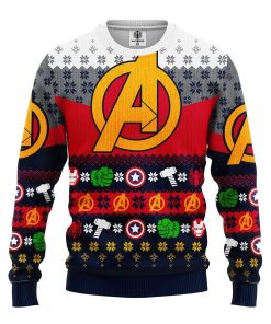 avengers team ugly christmas sweater 1 8oLrc