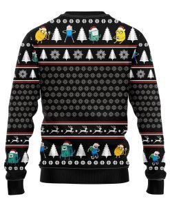 Aventure Time Ugly Christmas Sweatshirt