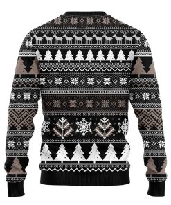 B&W Nightmare Before 2021 Ugly Christmas Sweater