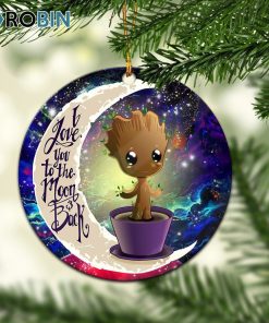 baby groot love you to the moon galaxy ornament christmas decorations 1 ed7zwu