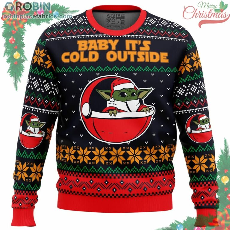Baby It’s Cold Outside Star Wars Ugly Christmas Sweater