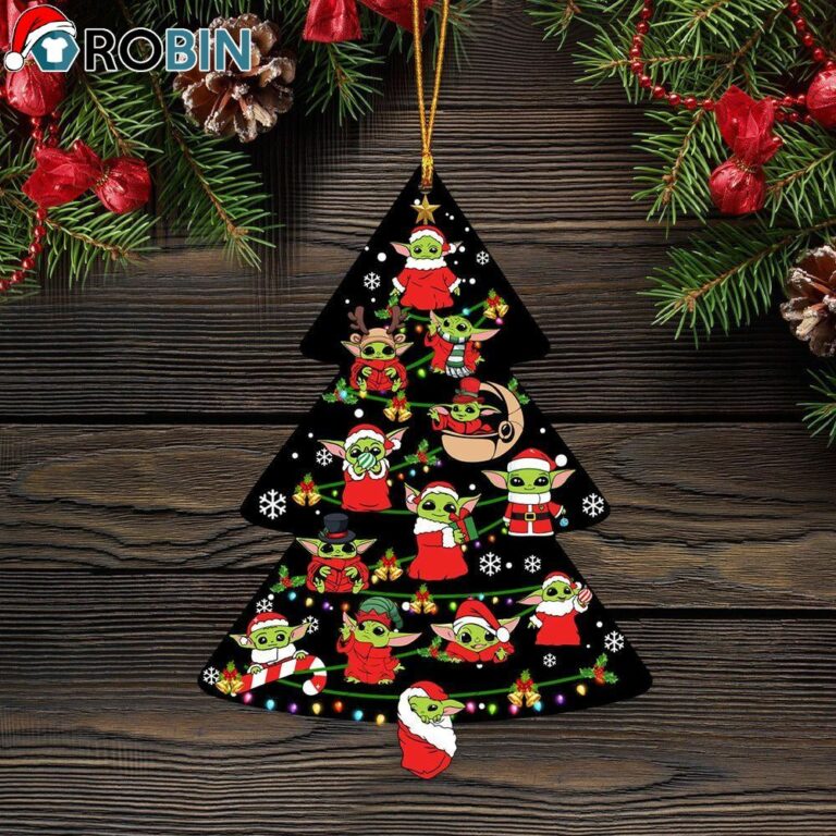 Baby Yoda Christmas Tree Ornament – Christmas Decorations