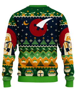 Baby Yoda Star Wars Ugly Christmas Sweatshirt Xmas Gift Baby Yoda Star Wars Ugly Christmas Sweatshirt Xmas Gift